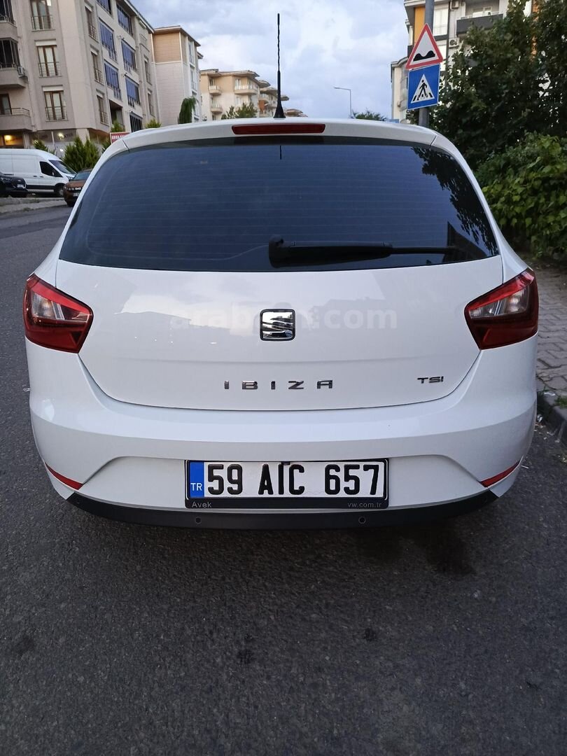 Sahibinden Seat Ibiza 1.2 TSI Style 2017 Model Tekirdağ 90.000 km Beyaz 4
