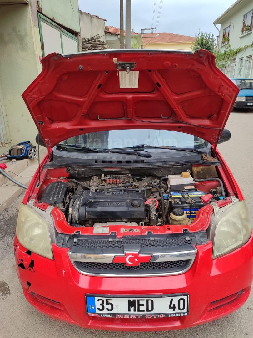 Sahibinden Chevrolet Aveo 1.4 SE 2006 Model Bursa 238.000 km Kırmızı 6