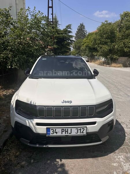 Sahibinden Jeep Avenger Hybrid 1.2 Summit 2025 Model Denizli 6.001 km Beyaz