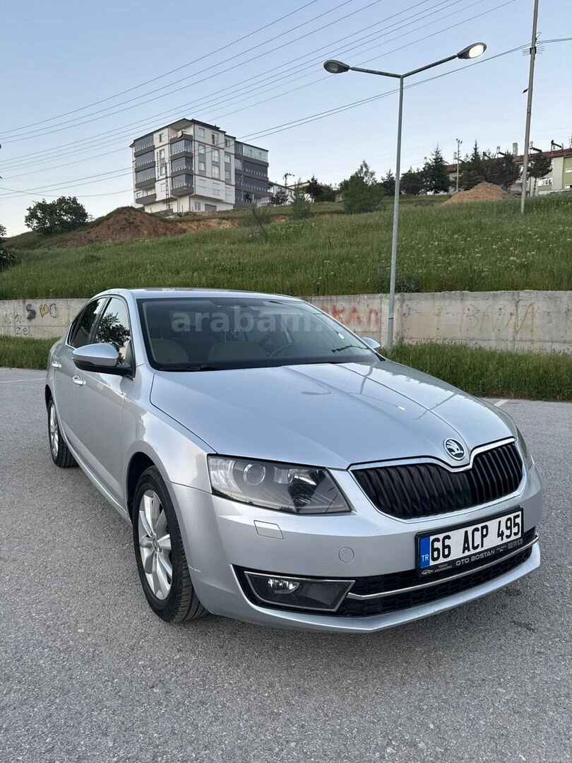 Sahibinden Skoda Octavia 1.6 TDI Style 2017 Model Yozgat 134.000 km Gri (Gümüş) 1