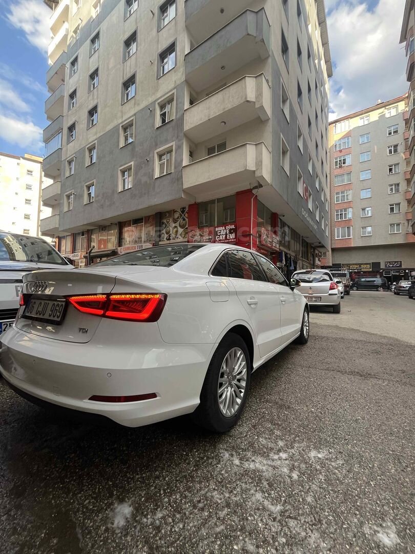 Sahibinden Audi A3 Sedan 1.6 TDI Ambiente 2016 Model Erzurum 209.000 km Beyaz 3