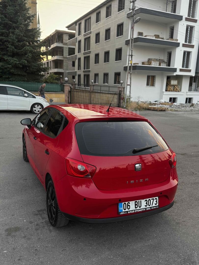 Sahibinden Seat Ibiza 1.4 Reference 2009 Model Ankara 197.000 km Kırmızı 2
