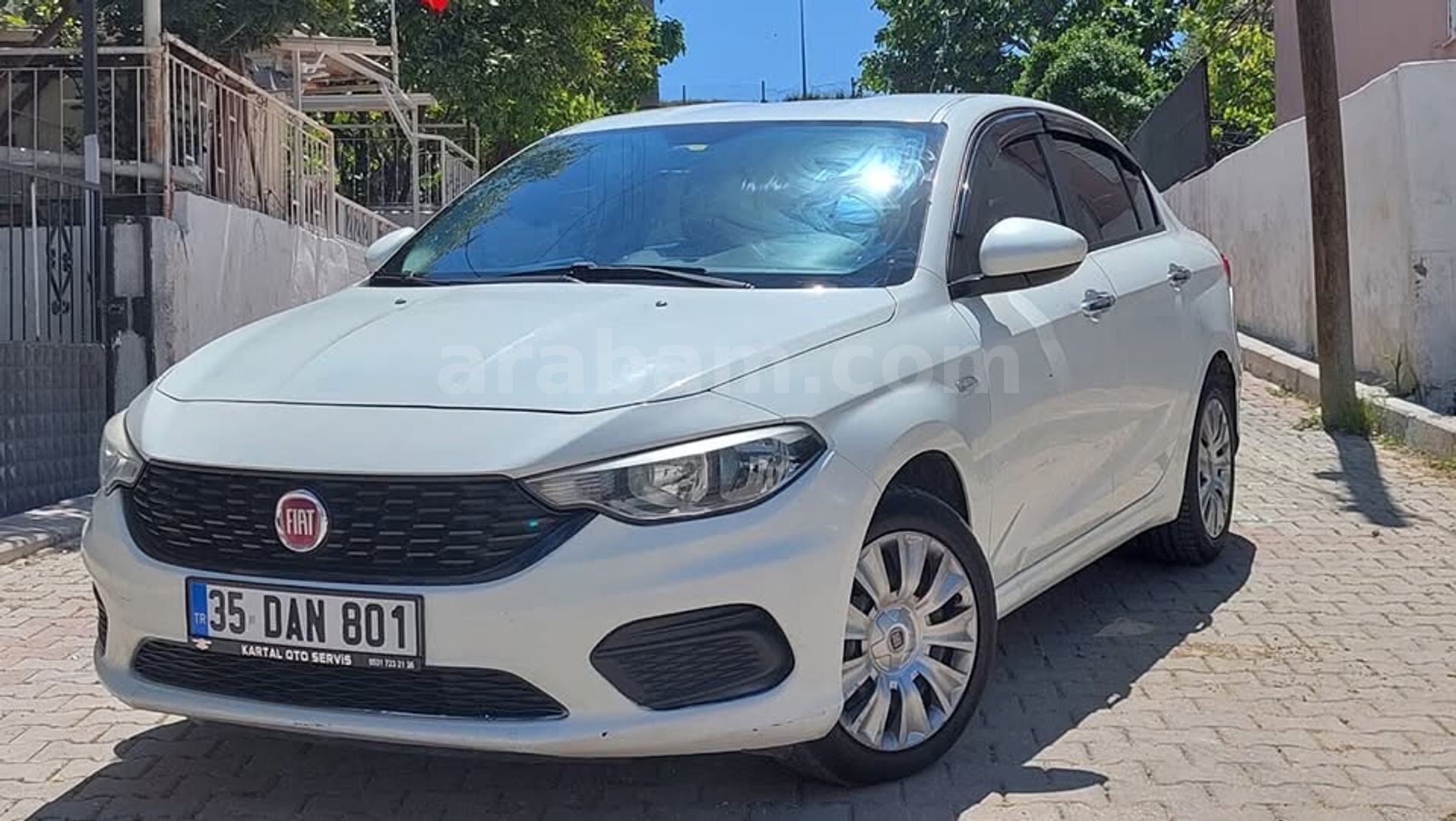 Galeriden Fiat Egea 1.3 Multijet Easy 2016 Model İzmir 216.000 km Beyaz 6