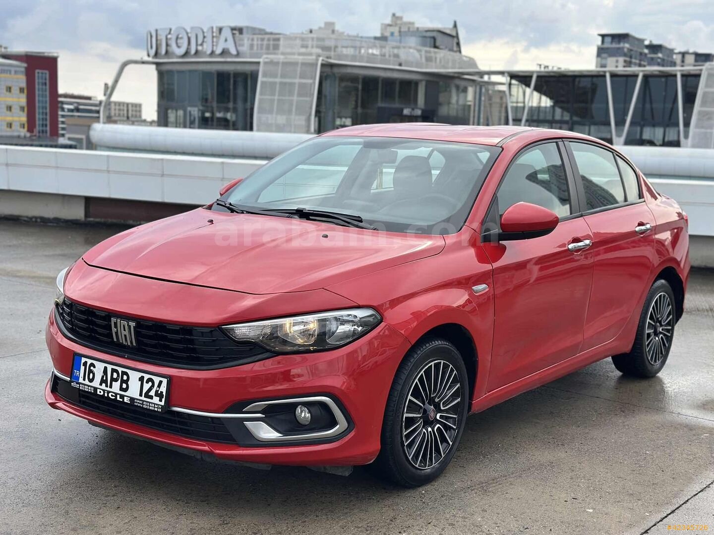 Galeriden Fiat Egea 1.4 Fire Easy Plus 2021 Model İstanbul 141.644 km Kırmızı 7