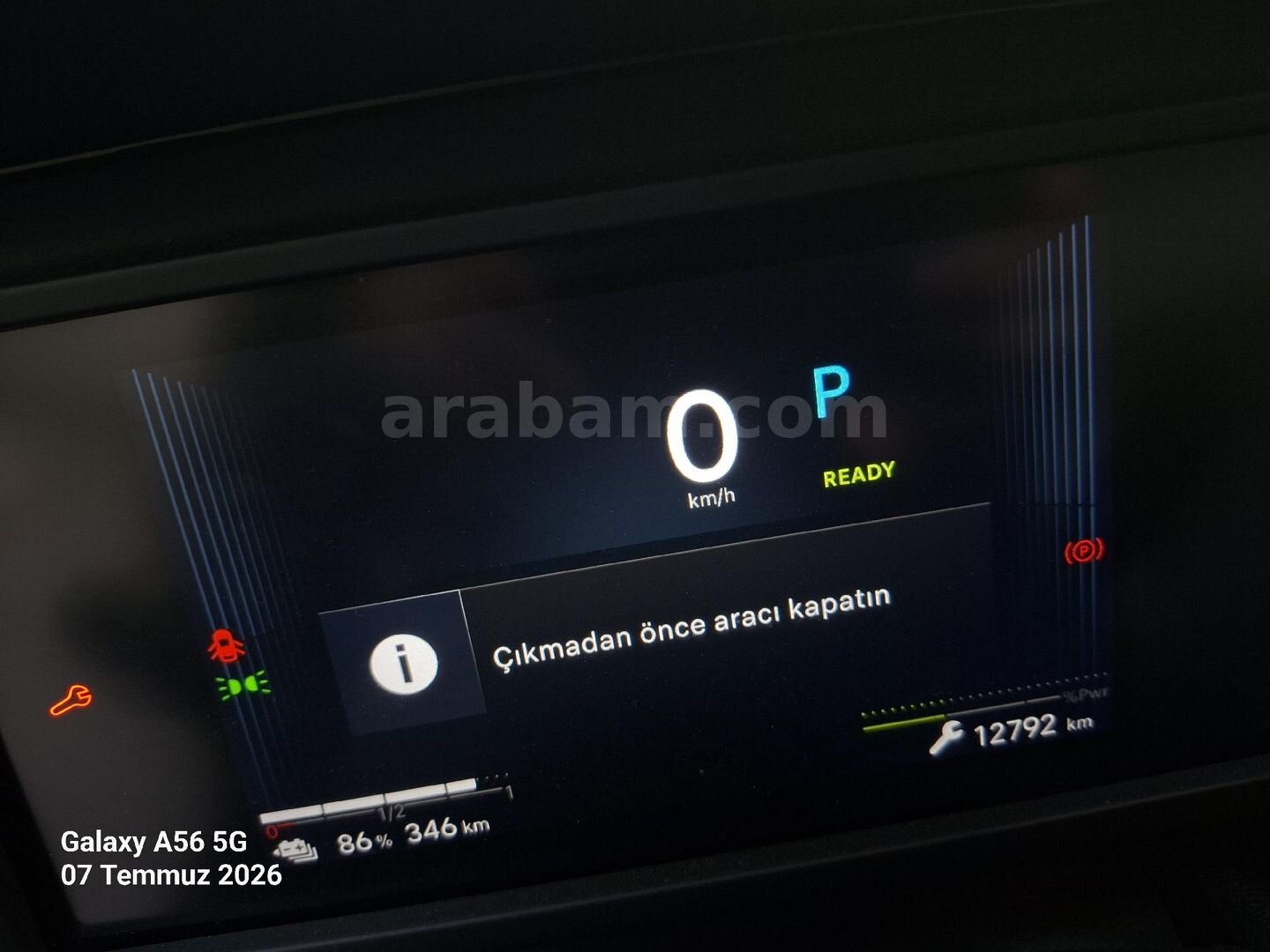 Sahibinden Citroen e-C4 Max 2025 Model Giresun 13.000 km Füme 7