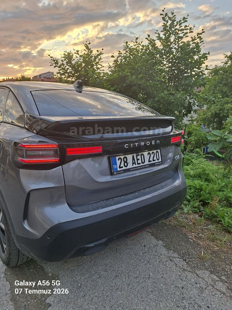 Sahibinden Citroen e-C4 Max 2025 Model Giresun 13.000 km Füme 2