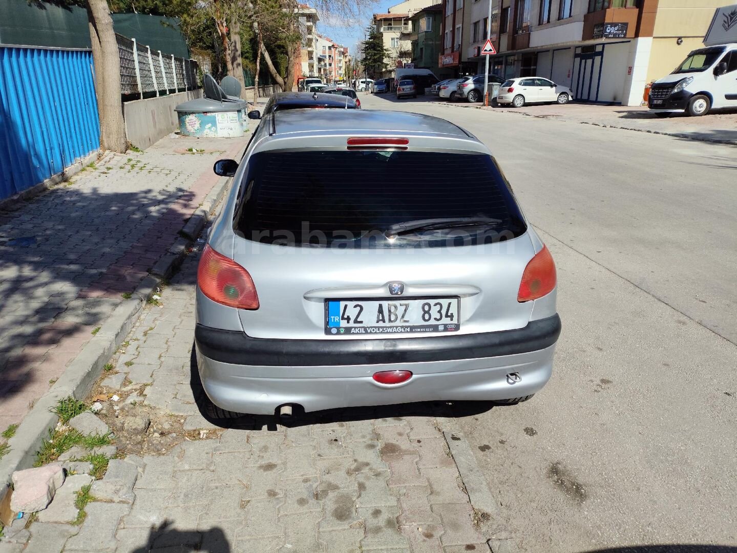 Sahibinden Peugeot 206 1.4 XT 2003 Model Konya 203.000 km Gri (Gümüş) 5