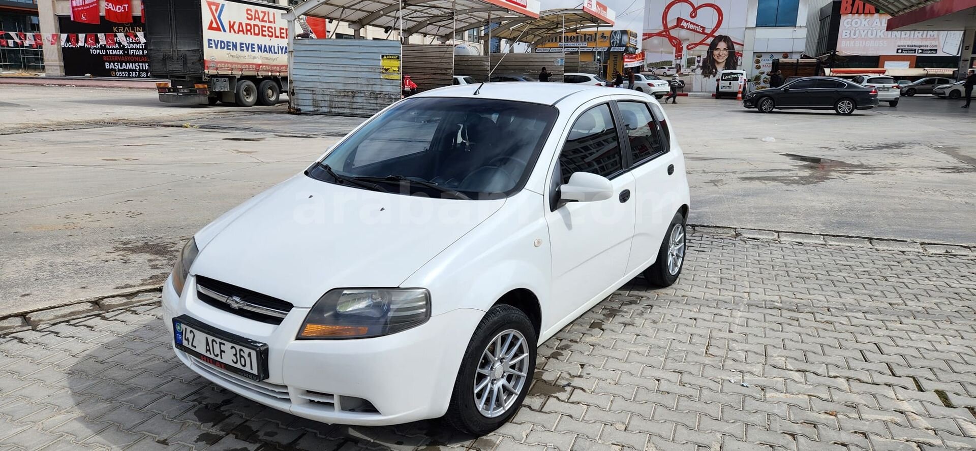 Sahibinden Chevrolet Aveo 1.2 S 2008 Model Konya 242.000 km Beyaz 1