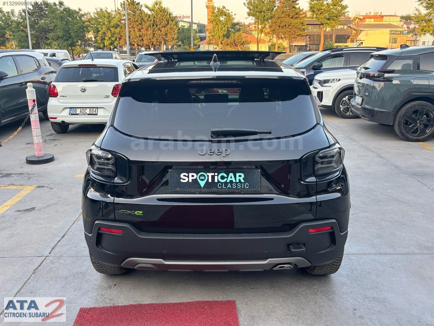 Galeriden Jeep Avenger Hybrid 1.2 Summit 2025 Model Ankara 6.100 km Siyah 6