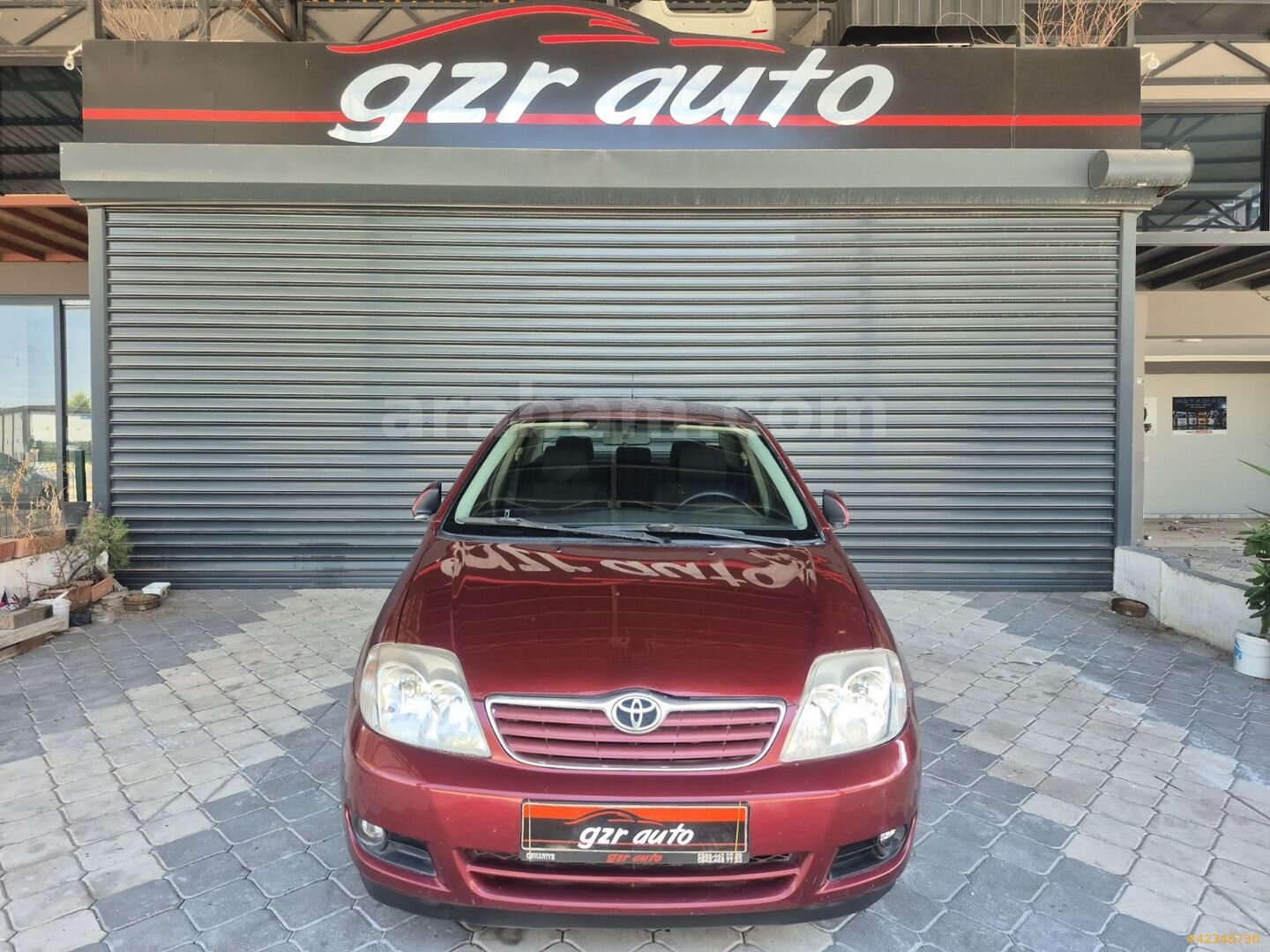 Galeriden Toyota Corolla 1.6 Terra 2005 Model Osmaniye 287.000 km Bordo 4
