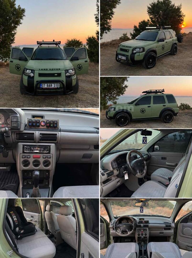Sahibinden Land Rover Freelander 2.5 V6 2001 Model İzmir 103.000 km Yeşil 2