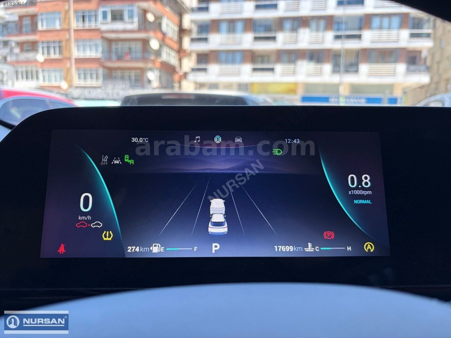 Galeriden Chery Omoda 5 1.6 T-GDI Luxury 2023 Model İstanbul 17.699 km Füme 4