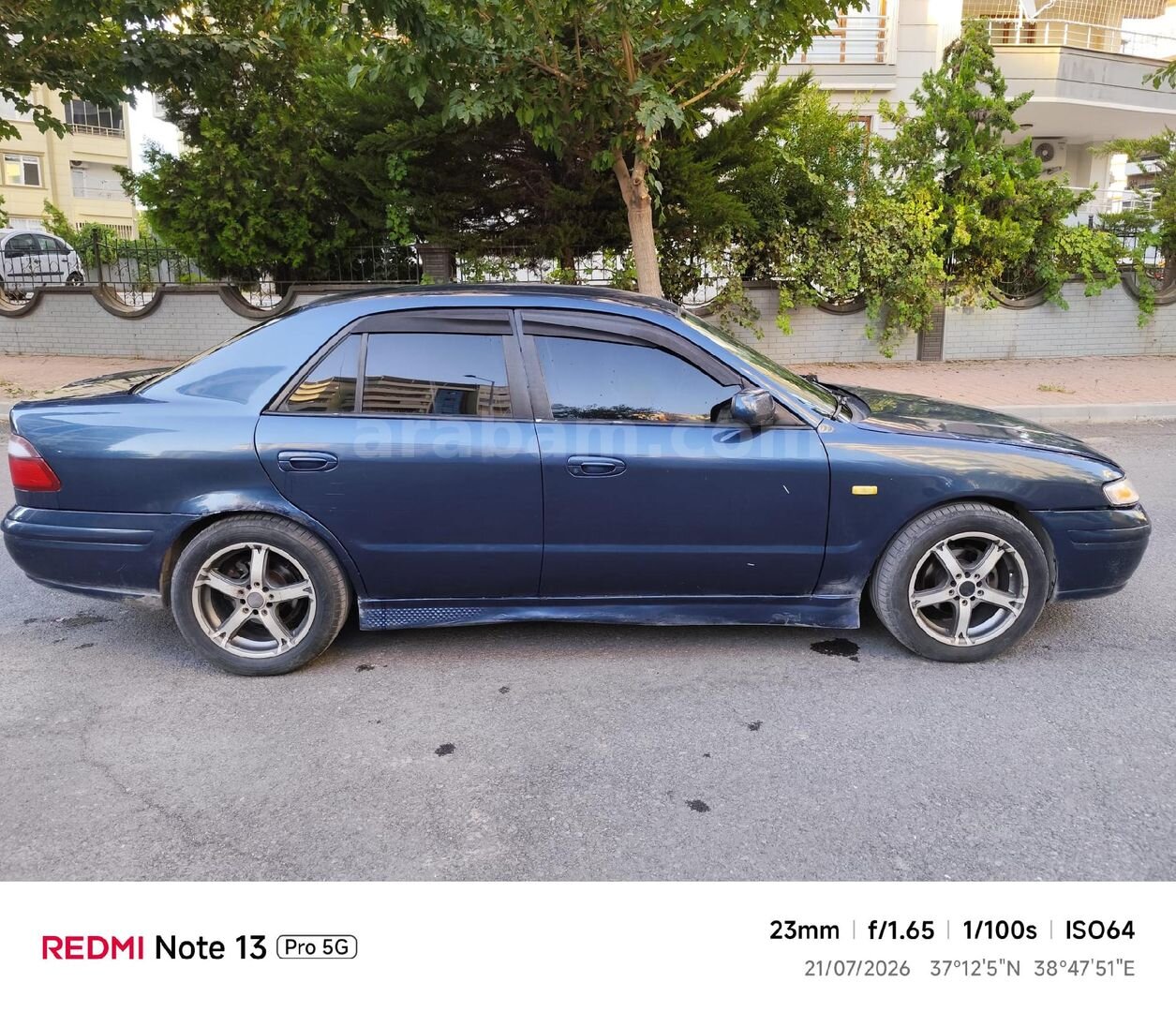 Sahibinden Mazda 626 2.0 1999 Model Şanlıurfa 422.000 km Lacivert 1