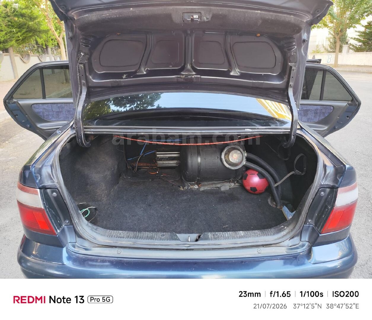 Sahibinden Mazda 626 2.0 1999 Model Şanlıurfa 422.000 km Lacivert 3