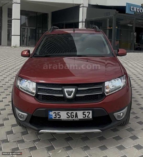Galeriden Dacia Sandero 0.9 TCe Stepway Easy-R 2016 Model Uşak 85.000 km Kırmızı