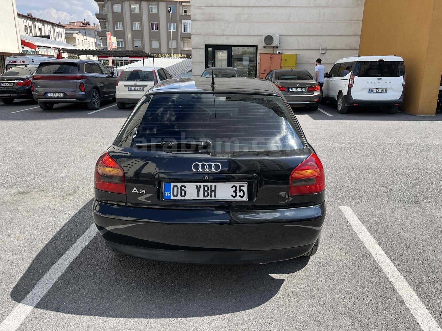 Sahibinden Audi A3 Sportback 1.6 Ambiente 2000 Model Kayseri 268.000 km Siyah 4