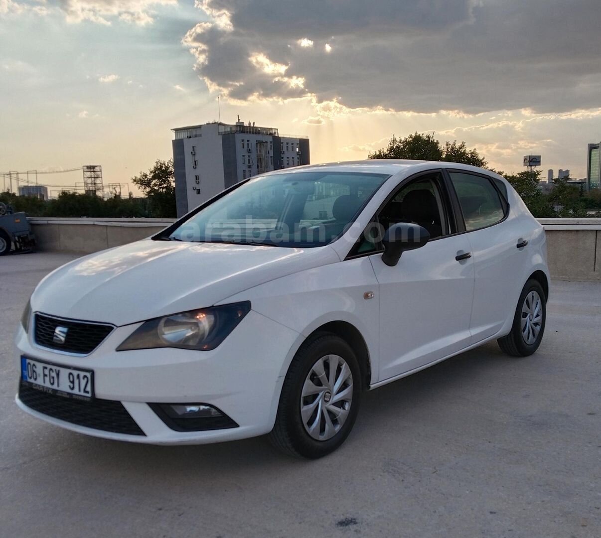 Sahibinden Seat Ibiza 1.4 Reference 2015 Model Ankara 300.000 km Beyaz 6