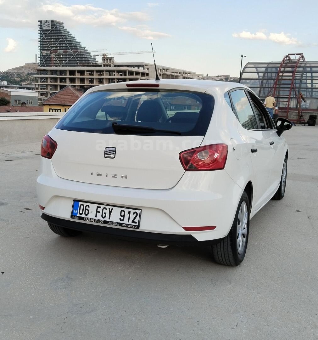 Sahibinden Seat Ibiza 1.4 Reference 2015 Model Ankara 300.000 km Beyaz 3