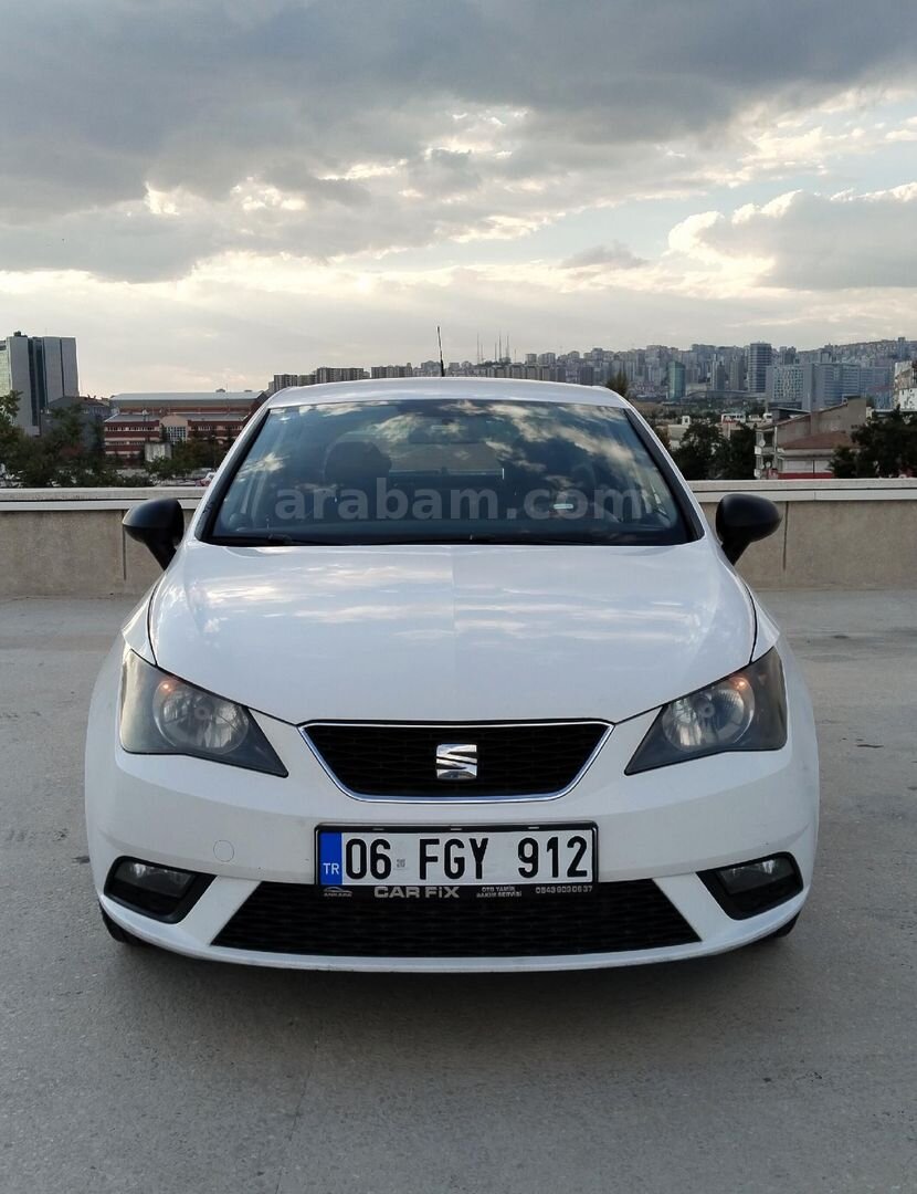 Sahibinden Seat Ibiza 1.4 Reference 2015 Model Ankara 300.000 km Beyaz 7