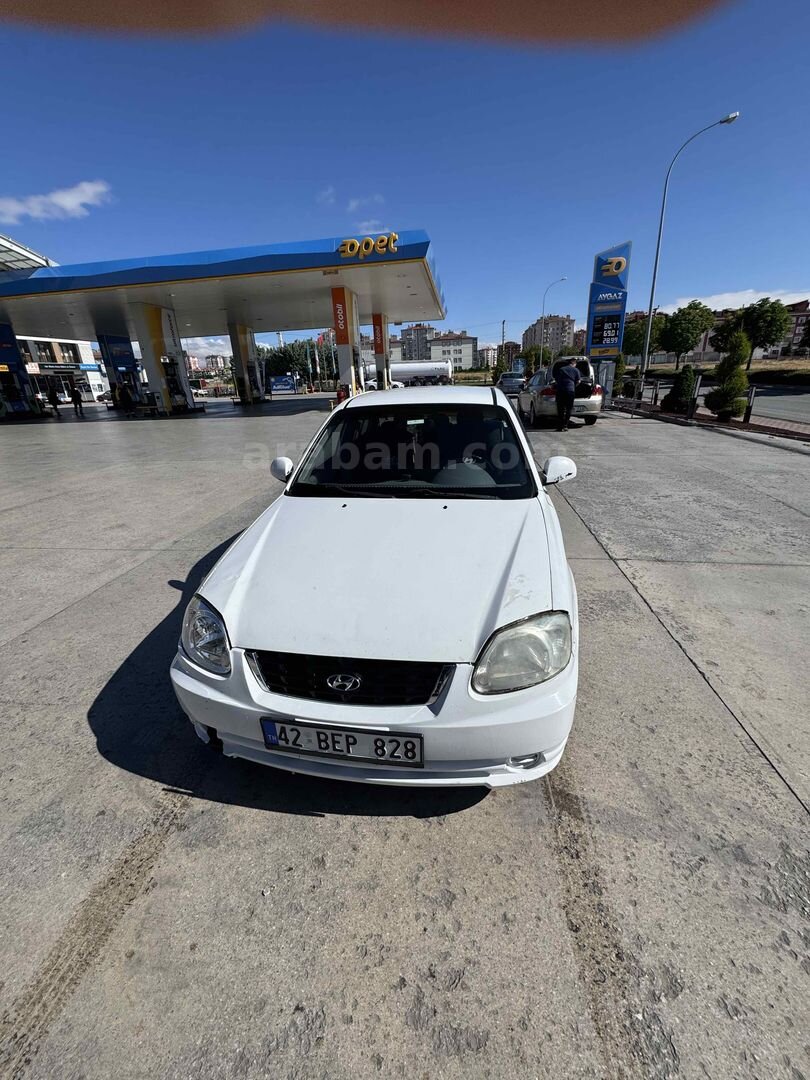 Sahibinden Hyundai Accent 1.5 CRDi Admire 2004 Model Konya 252.000 km Beyaz 1