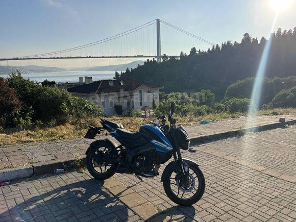 Sahibinden Bajaj Pulsar 125 NS 2025 Model İstanbul 15.000 km Mavi