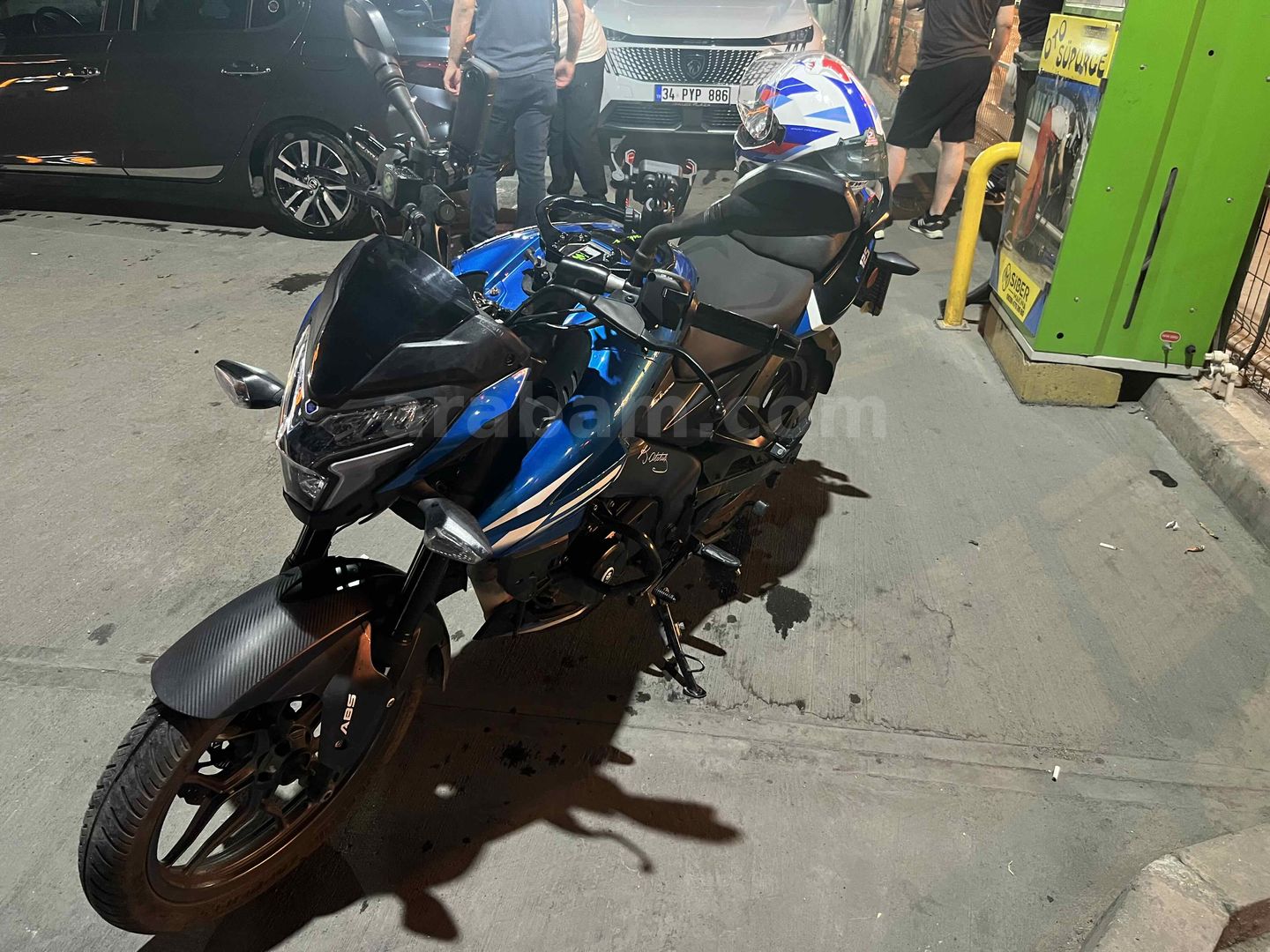 Sahibinden Bajaj Pulsar 125 NS 2025 Model İstanbul 15.000 km Mavi