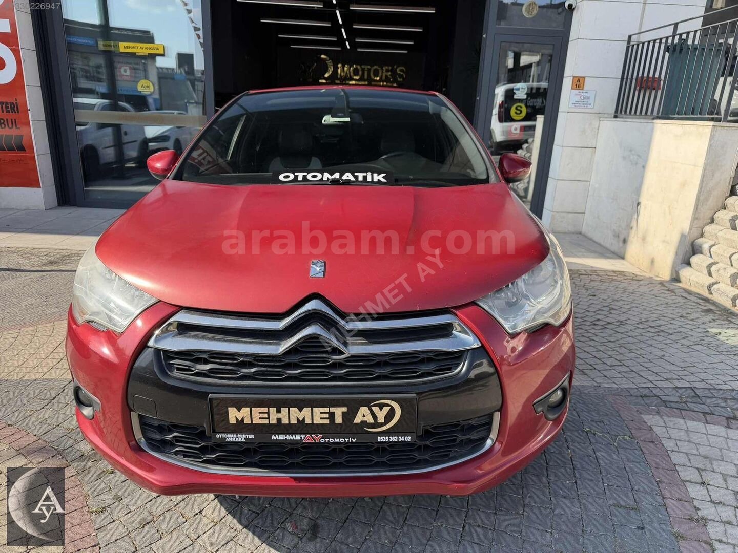 Galeriden DS Automobiles DS4 1.6 e-HDi D-Sport 2014 Model Ankara 224.274 km Kırmızı 2