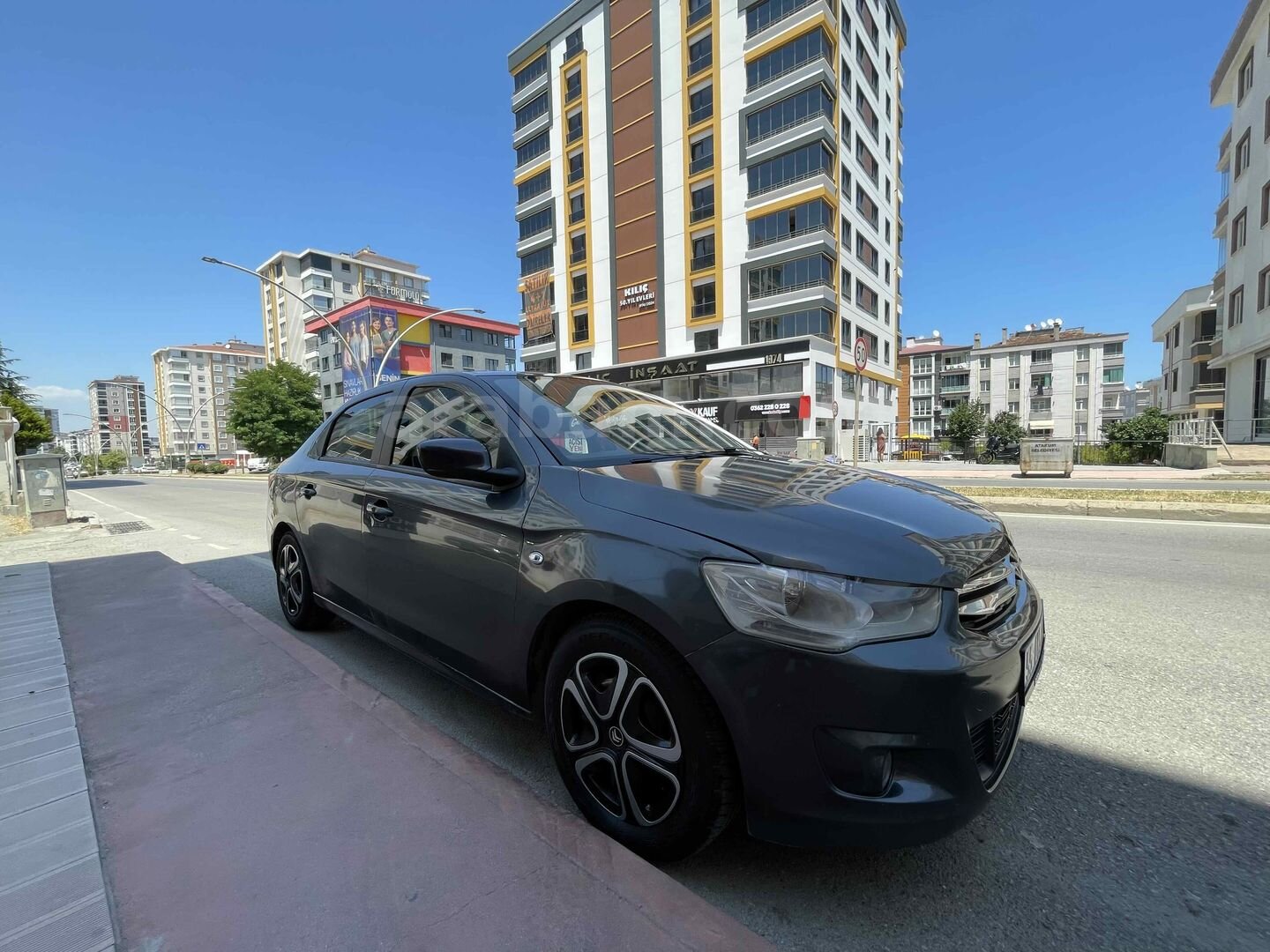 Sahibinden Citroen C-Elysée 1.6 HDi Exclusive 2014 Model Samsun 210.000 km Kahverengi 4
