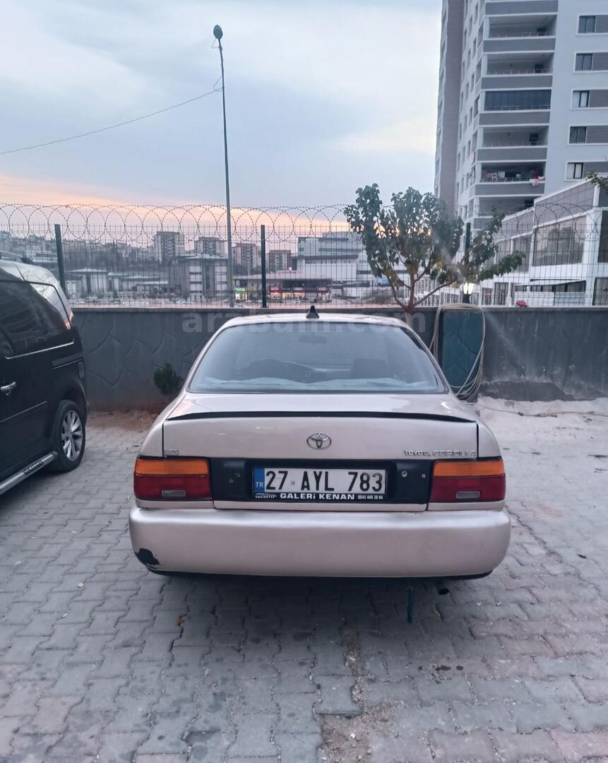 Sahibinden Toyota Corolla 1.6 GL 1993 Model Gaziantep 430.000 km Bej 3