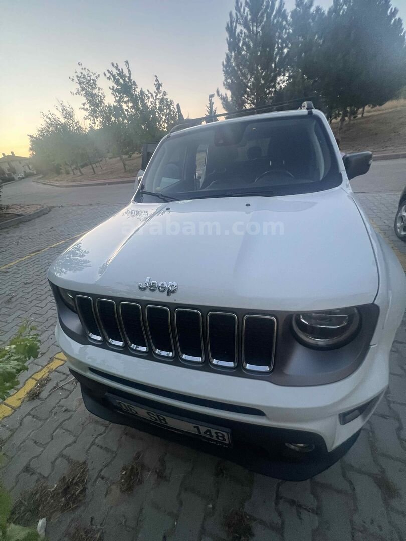 Sahibinden Jeep Renegade 1.6 MultiJet Limited 2019 Model Ankara 176.000 km Beyaz 1