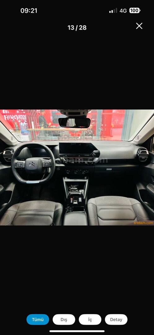 Sahibinden Citroen C4 X 1.2 PureTech Shine Bold 2023 Model Ankara 30.500 km Kırmızı 6