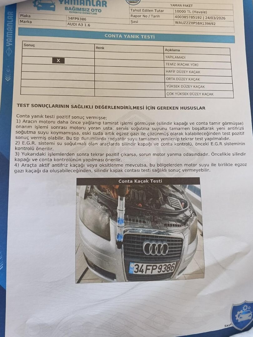 Sahibinden Audi A3 Sportback 1.6 Attraction 2008 Model Kocaeli 225.000 km Gri (metalik) 6