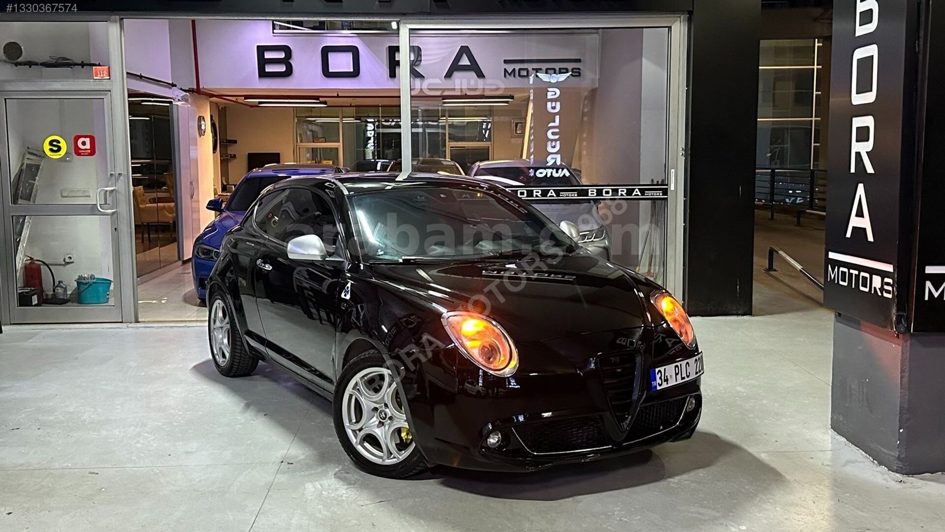 Galeriden Alfa Romeo MiTo 1.4 T Distinctive 2009 Model İstanbul 255.000 km Siyah 4