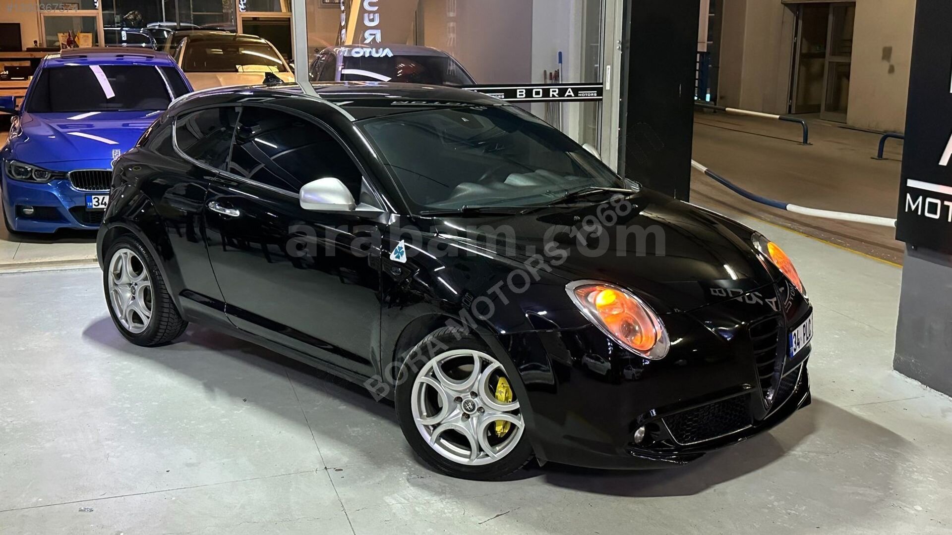 Galeriden Alfa Romeo MiTo 1.4 T Distinctive 2009 Model İstanbul 255.000 km Siyah 5