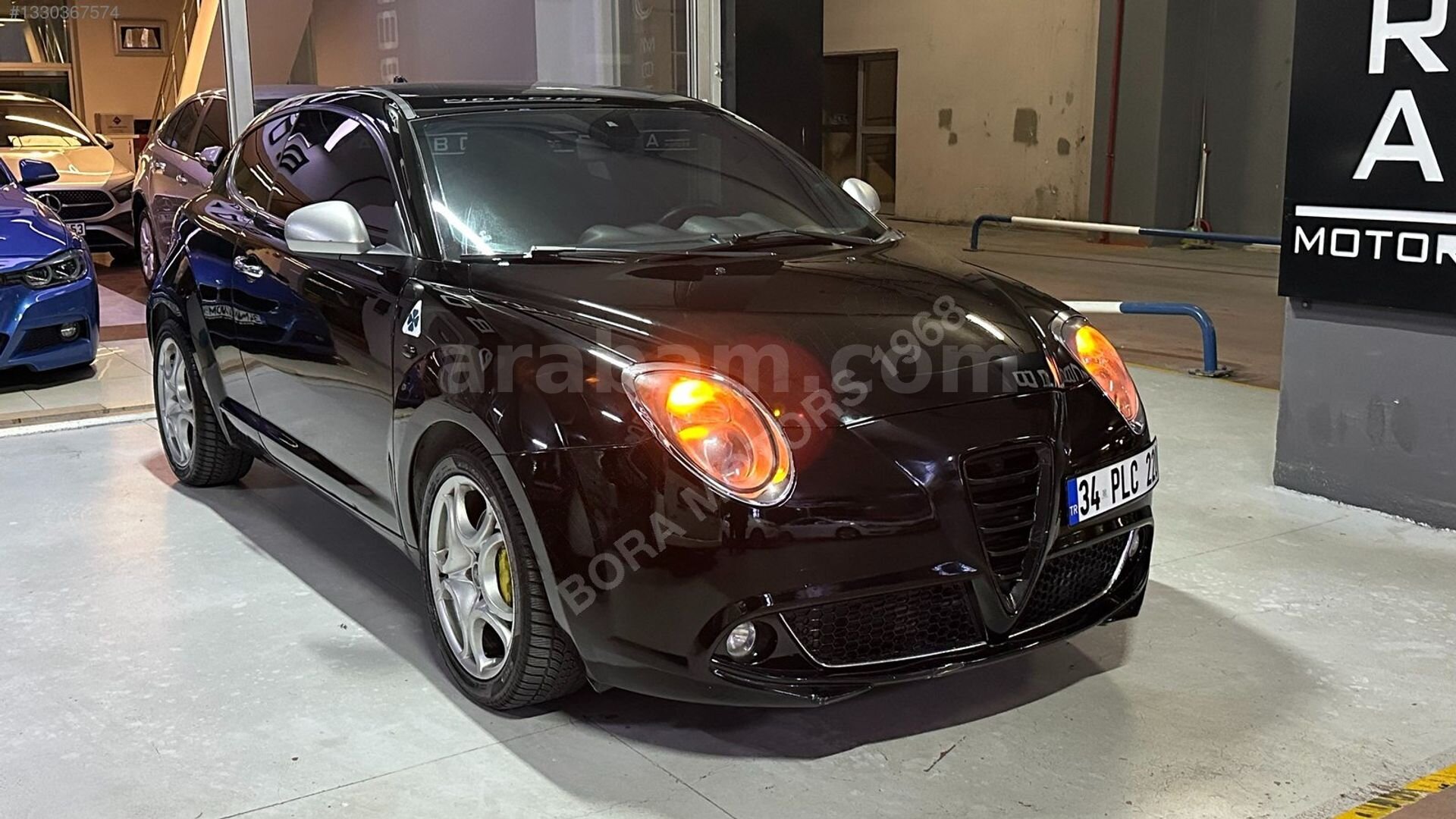 Galeriden Alfa Romeo MiTo 1.4 T Distinctive 2009 Model İstanbul 255.000 km Siyah 3