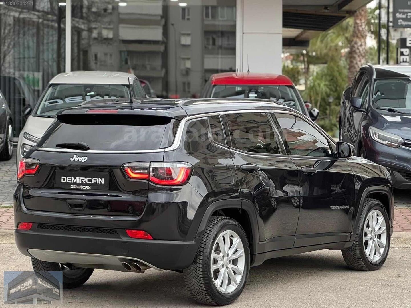 Galeriden Jeep Compass 1.3 GSE Limited 2020 Model Antalya 102.000 km Siyah 7