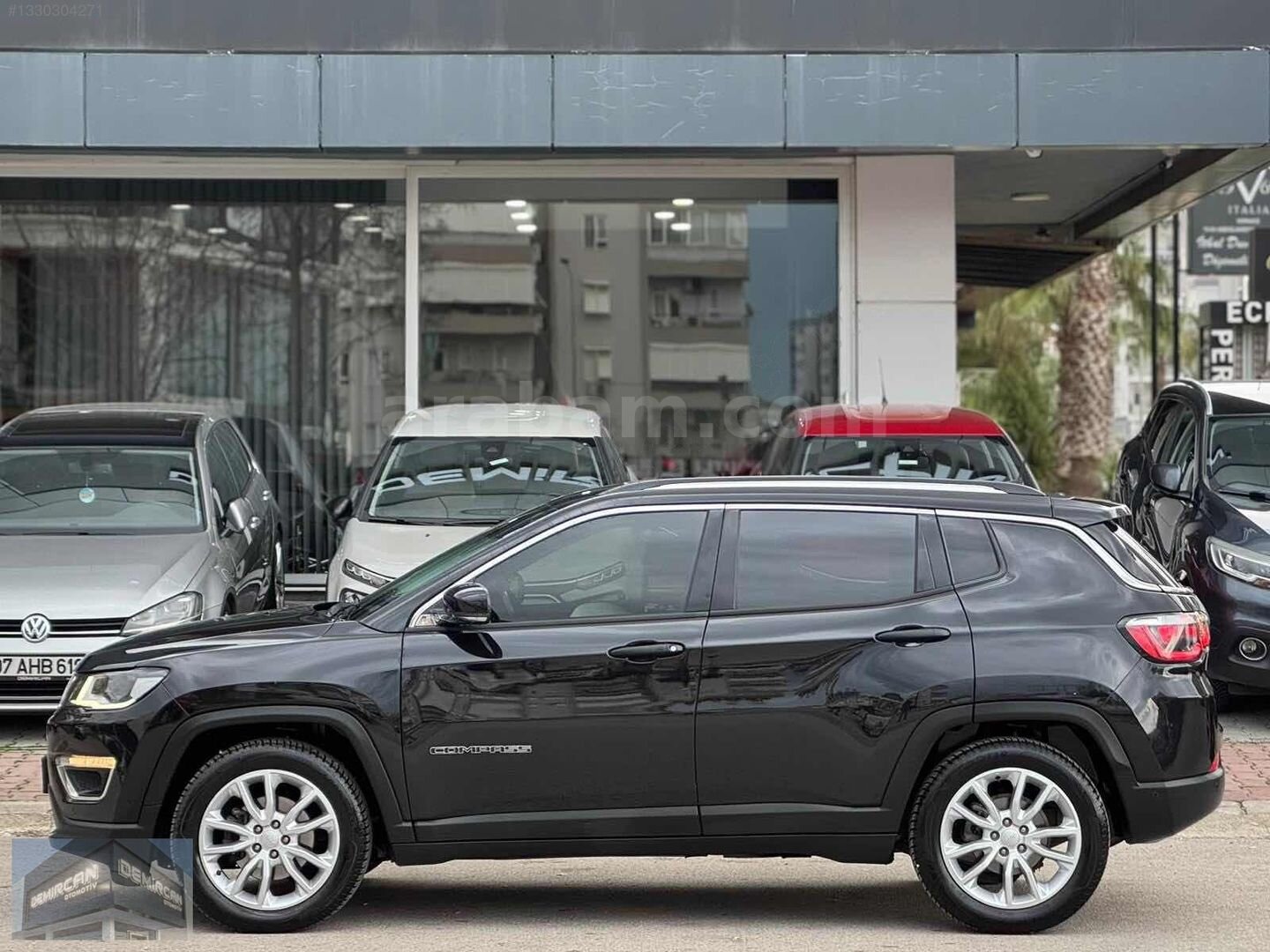 Galeriden Jeep Compass 1.3 GSE Limited 2020 Model Antalya 102.000 km Siyah 4