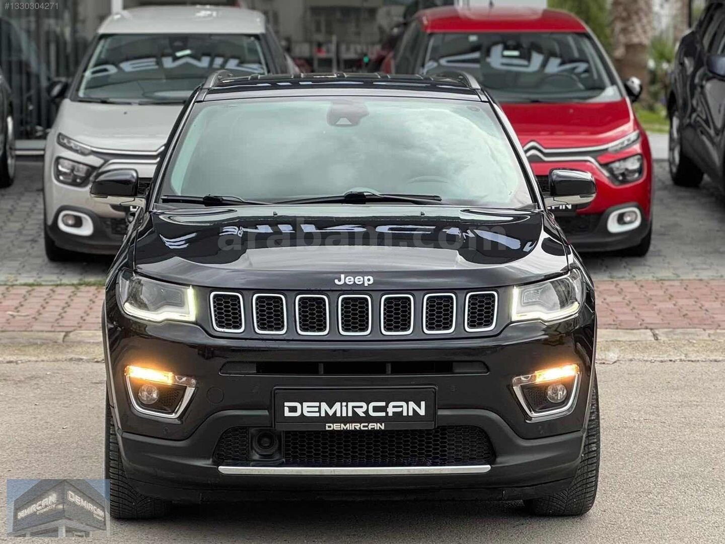 Galeriden Jeep Compass 1.3 GSE Limited 2020 Model Antalya 102.000 km Siyah 2