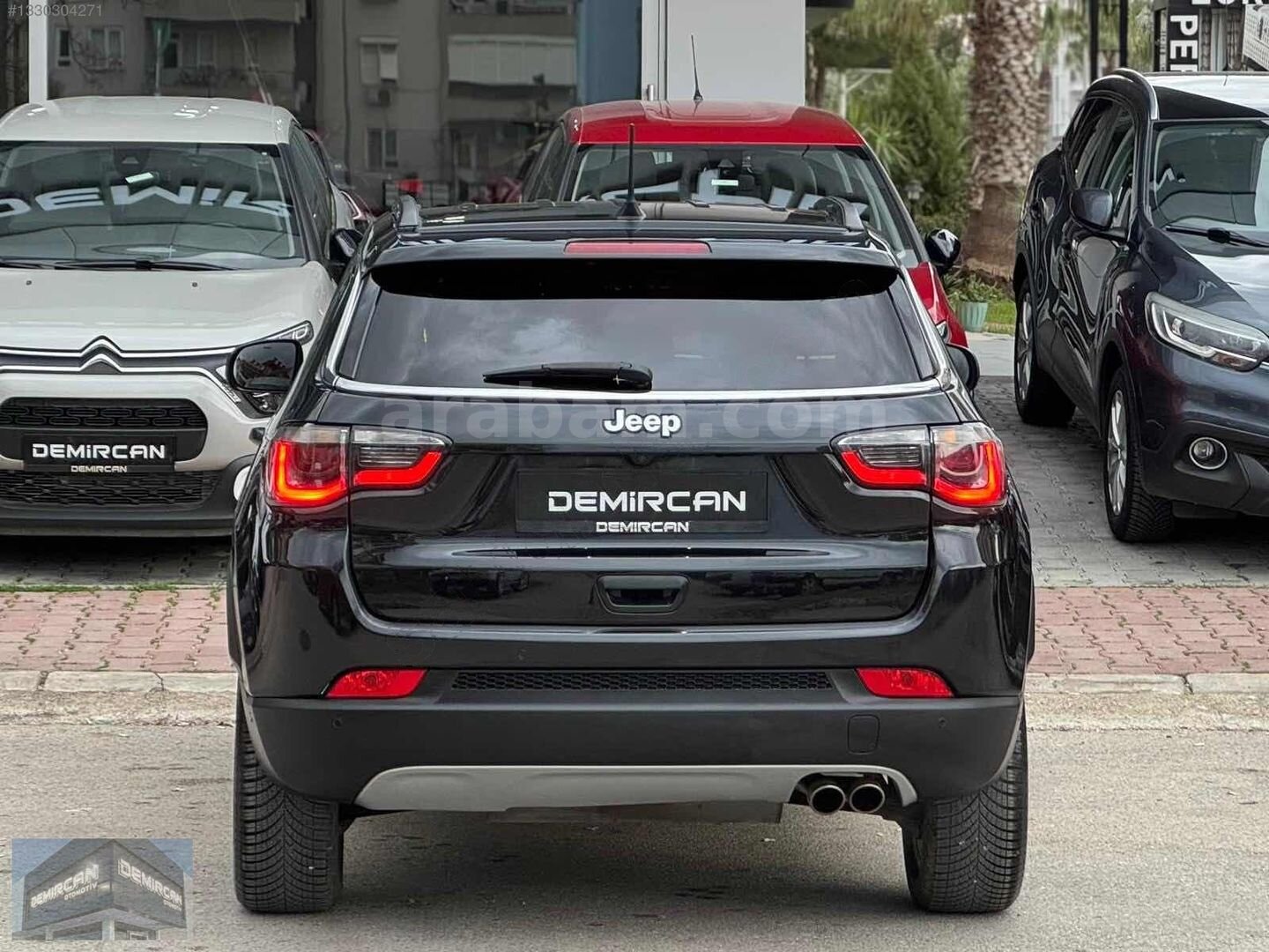 Galeriden Jeep Compass 1.3 GSE Limited 2020 Model Antalya 102.000 km Siyah 6