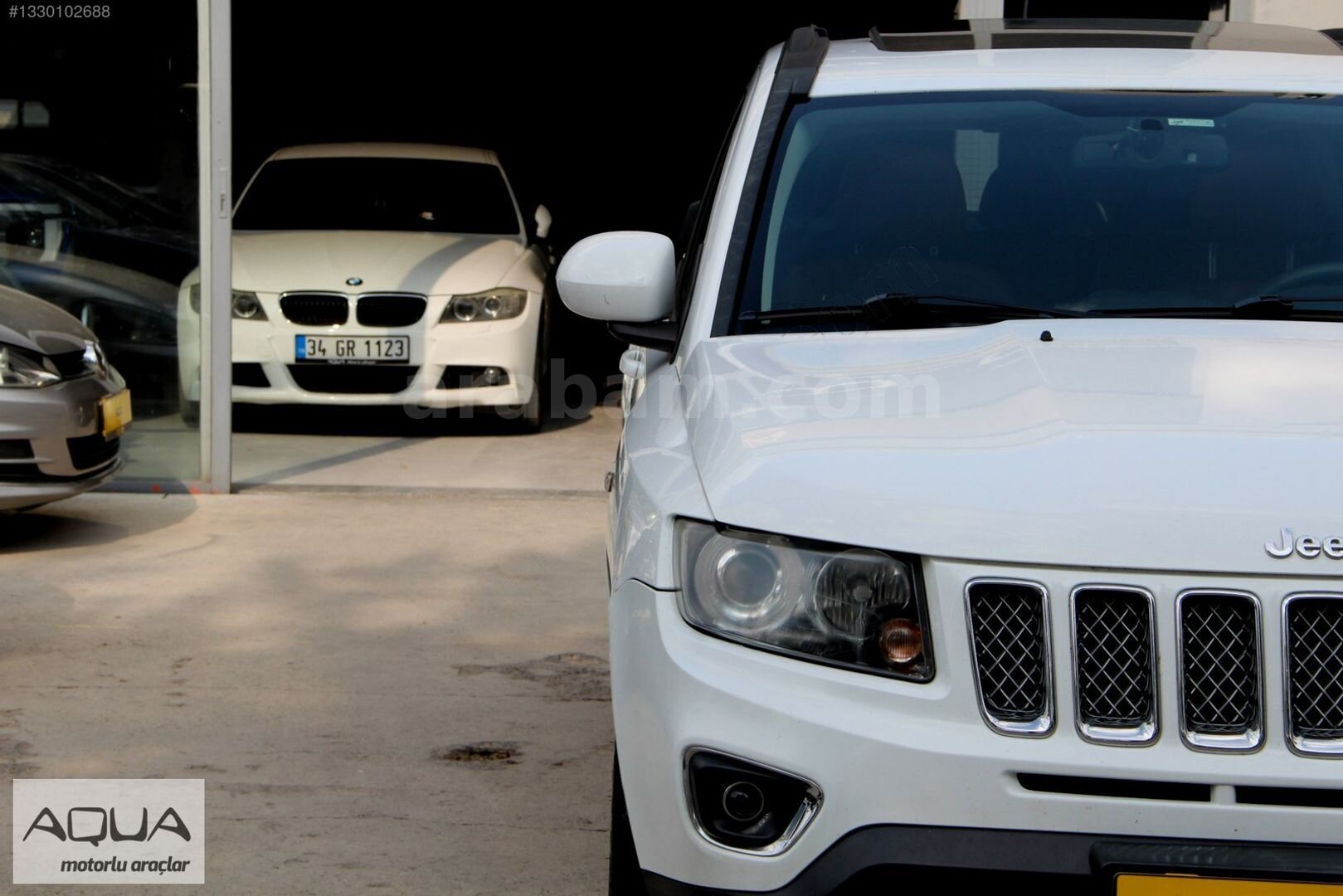 Galeriden Jeep Compass 2.0 Limited 2013 Model Afyonkarahisar 96.000 km Beyaz 2