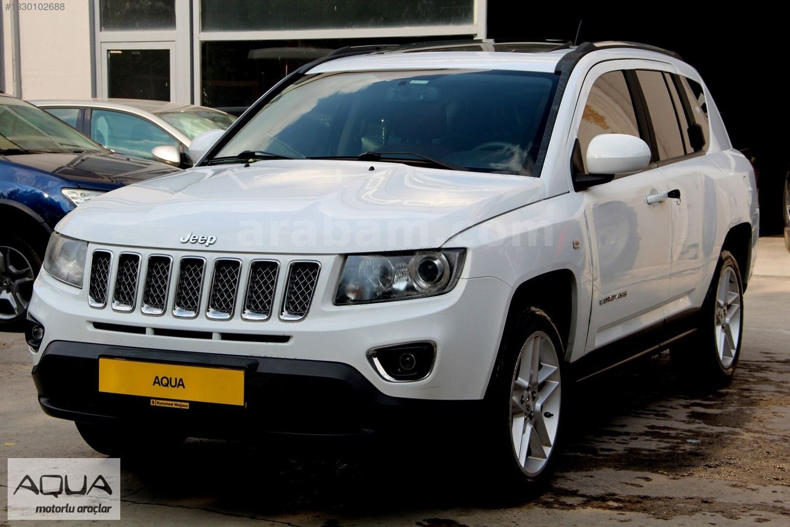 Galeriden Jeep Compass 2.0 Limited 2013 Model Afyonkarahisar 96.000 km Beyaz 3