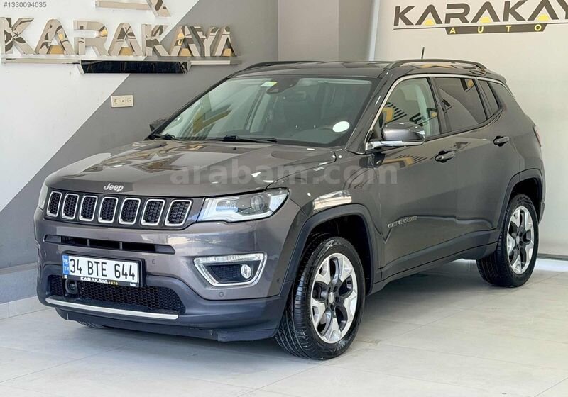 Galeriden Jeep Compass 1.4 Limited 2018 Model İzmir 87.000 km Gri