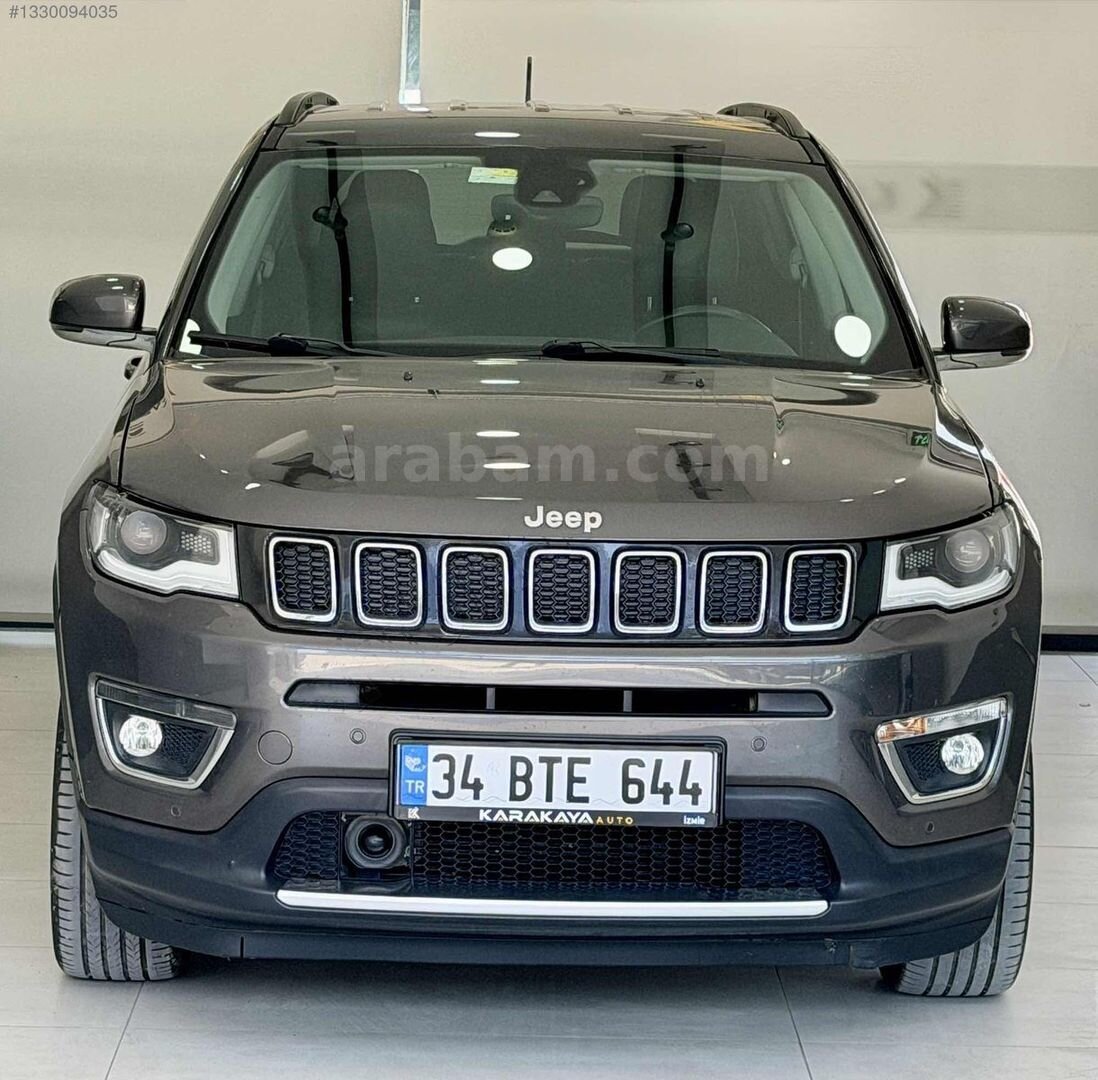 Galeriden Jeep Compass 1.4 Limited 2018 Model İzmir 87.000 km Gri 2
