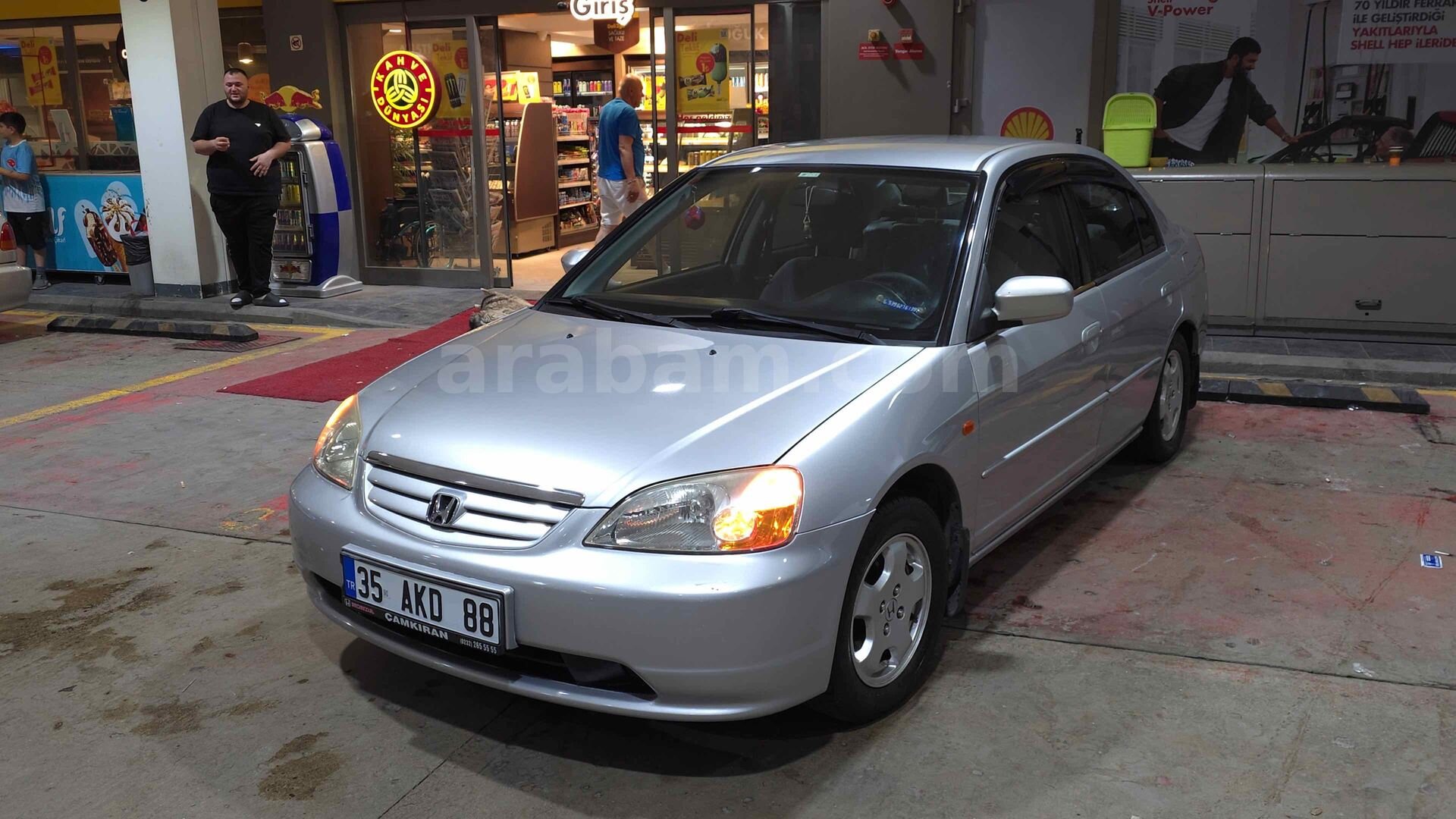 Sahibinden Honda Civic 1.6i VTEC ES 2002 Model İzmir 176.000 km Gri 4