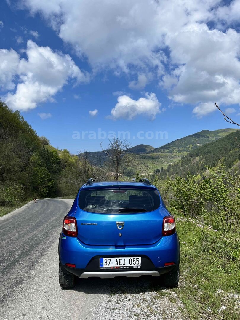 Sahibinden Dacia Sandero 1.5 dCi Stepway 2016 Model Kastamonu 112.000 km Mavi 7