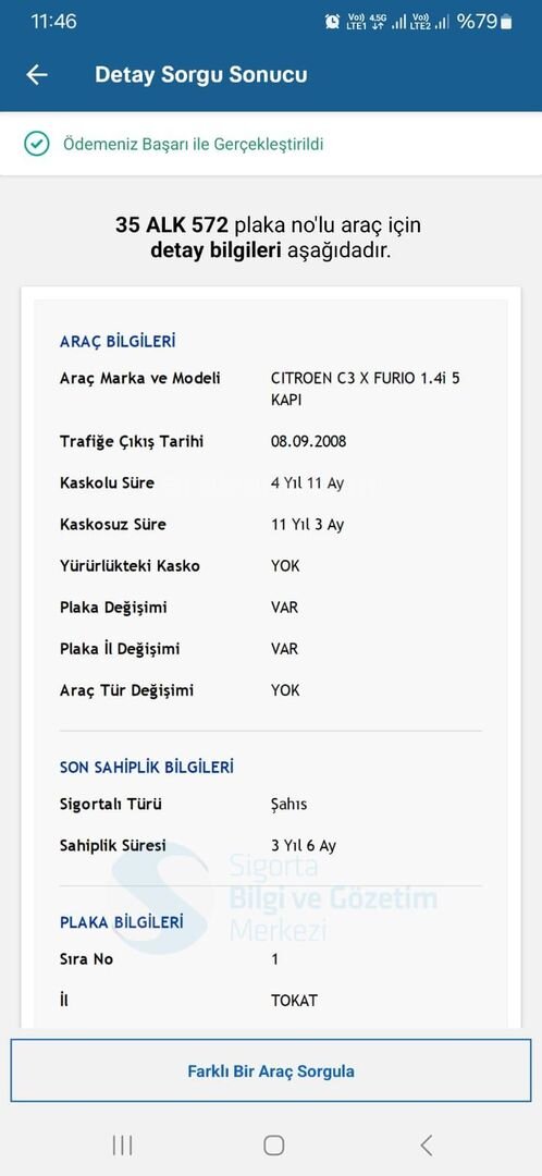 Sahibinden Citroen C3 1.4 X Furio 2009 Model İzmir 136.000 km Siyah 6