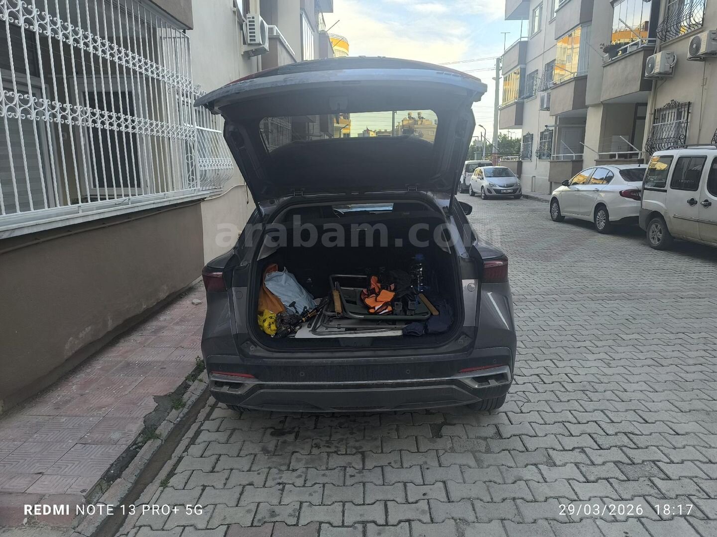 Sahibinden Chery Omoda 5 1.6 T-GDI Comfort 2023 Model Mersin 45.000 km Gri 2