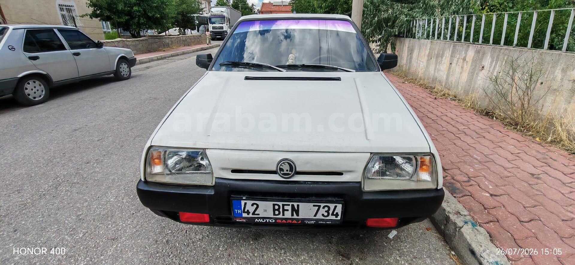 Sahibinden Skoda Favorit 1.3 GLX 1994 Model Konya 341.000 km Beyaz 2