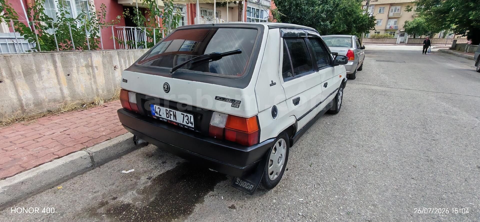 Sahibinden Skoda Favorit 1.3 GLX 1994 Model Konya 341.000 km Beyaz 4