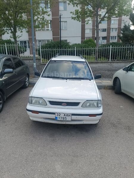 Sahibinden Kia Pride 1.3 DLX 2001 Model Ankara 238.200 km Beyaz
